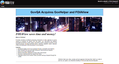 Desktop Screenshot of foiaview.com